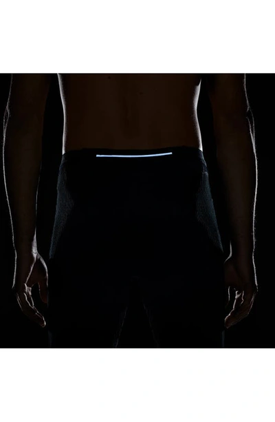 Shop Nike Dri-fit Adv Aeroswift Racing Tights In Black/ Black/ Black/ White