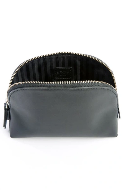 Shop Royce New York Personalized Small Cosmetic Bag In Black - Deboss