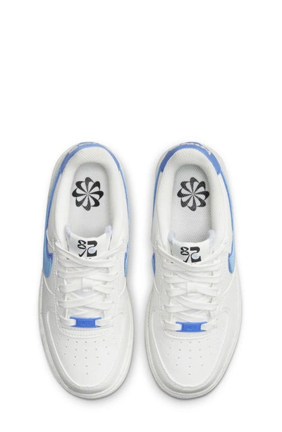 Shop Nike Air Force 1 Lv8 Sneaker In Sail/ Blue/ Black/ Blue