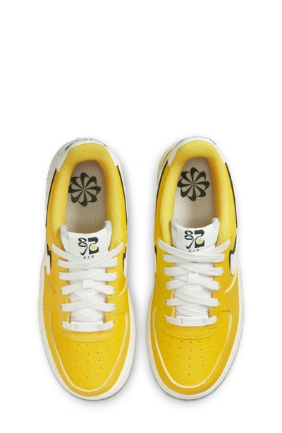 Shop Nike Air Force 1 Lv8 Sneaker In Yellow/ Black/ Yellow/ Sail