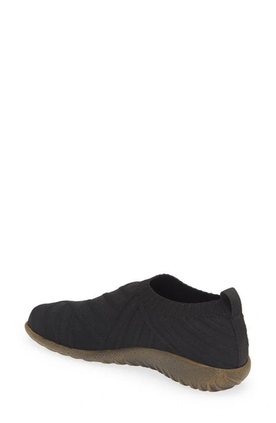 Naot Okaho Sneaker In Black Knit