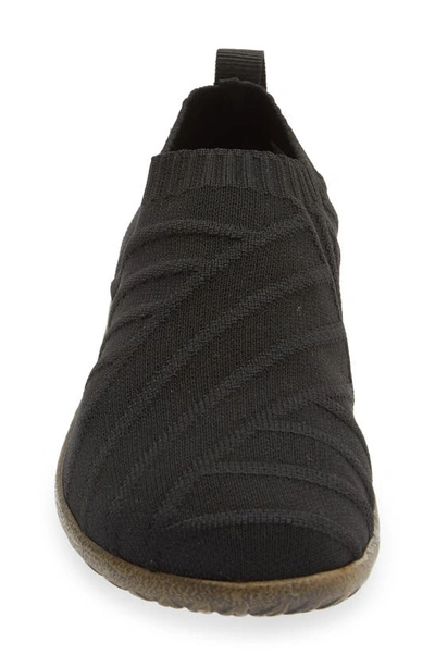 Naot Okaho Sneaker In Black Knit