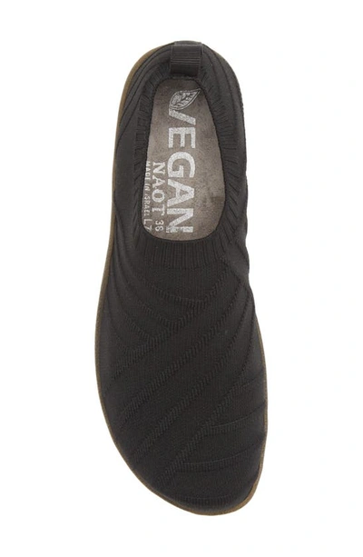 Naot Okaho Sneaker In Black Knit