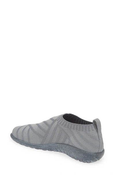 Naot Okaho Sneaker In Slate Gray Knit