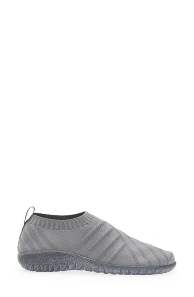 Naot Okaho Sneaker In Slate Gray Knit