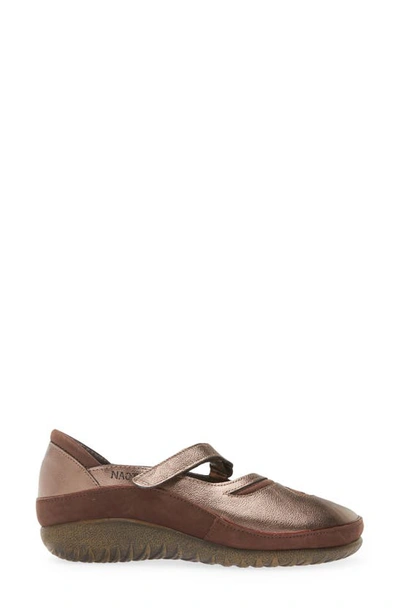 Shop Naot 'matai' Mary Jane In Radiant Copper Leather