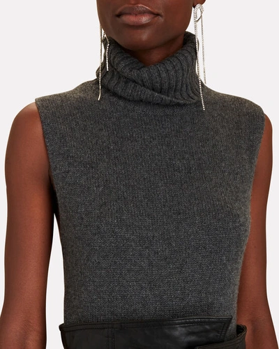 Shop Nili Lotan Arthur Cashmere Turtleneck Sweater In Grey