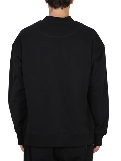Shop Moose Knuckles Men's Black Other Materials Sweatshirt