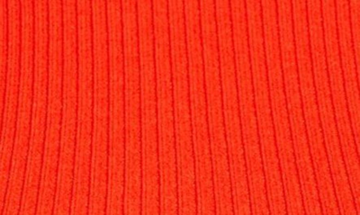 Shop Aeron Lulu Ribbed Crop Top In Red