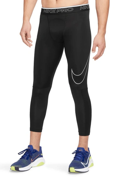 NIKE Pro Dri-FIT - Men's 3/4 Training Tights