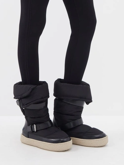 Isabel Marant Zenora Padded Snow Boots In 30fn Faded Night | ModeSens
