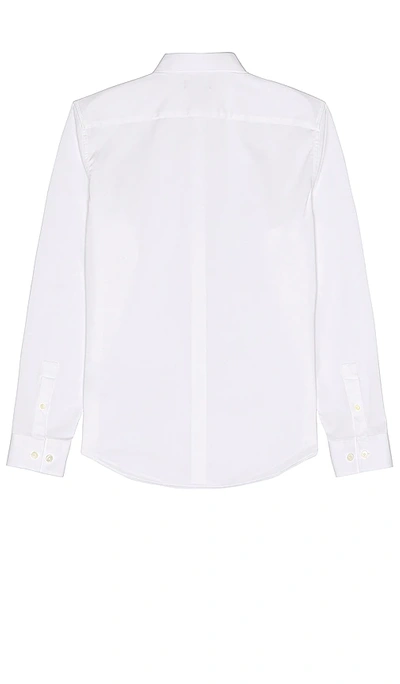 Shop Theory Sylvain Shirt In White