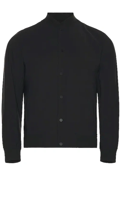 Theory Murphy Precision Slim Fit Bomber Jacket In Black | ModeSens