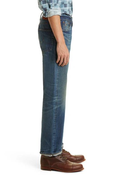 Shop Double Rl Slim Fit Jeans In Hillsview Wash