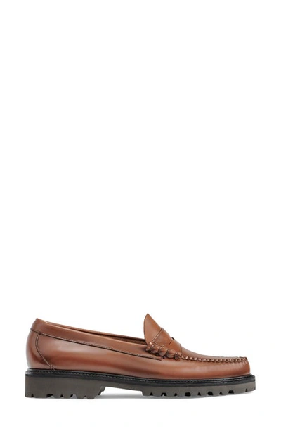 G.h. Bass & Co. Weejuns 90s Larson Leather Penny Loafers In Whiskey