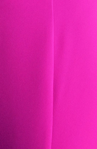 Black Halo Estella Short Sleeve Jumpsuit In Vibrant Pink