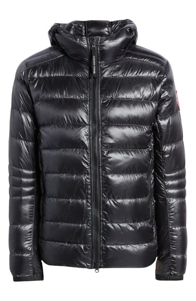 Shop Canada Goose Crofton Water Resistant Packable Quilted 750-fill-power Down Jacket In Carbon - Carbone