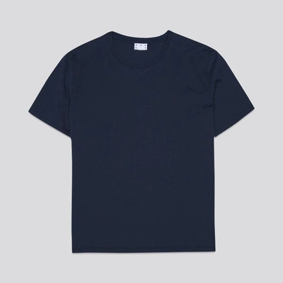 Shop Asket The Lightweight T-shirt Dark Navy