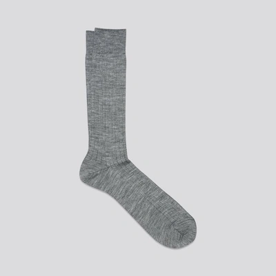 Shop Asket The Merino Sock 3-pack Light Grey