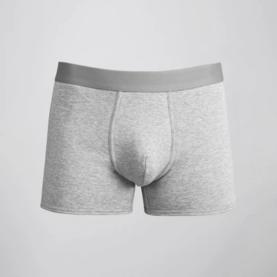 Shop Asket The Boxer Brief 3-pack Grey Melange