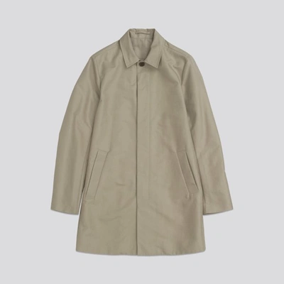 Shop Asket The Car Coat Beige