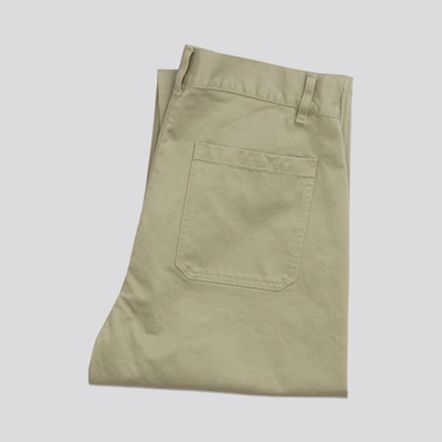 Shop Asket The Heavy Twill Chino Beige