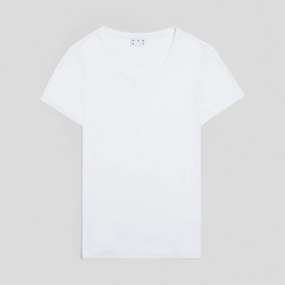 Shop Asket The Lyocell T-shirt White