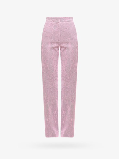 Shop Krizia Trouser In Pink