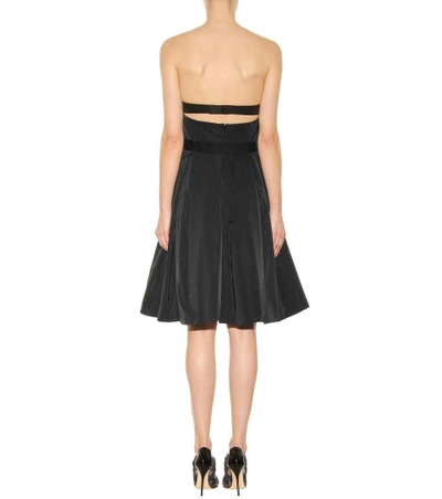 Shop Oscar De La Renta Bustier Dress