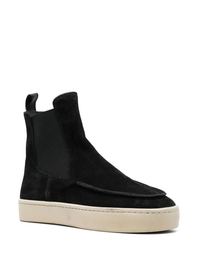 Officine Creative Bug Pull-on Ankle Boots In Black