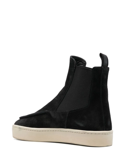 Officine Creative Bug Pull-on Ankle Boots In Black