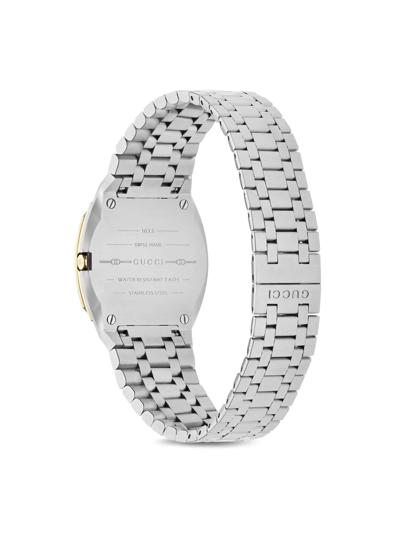Shop Gucci 25h 30mm In Gold