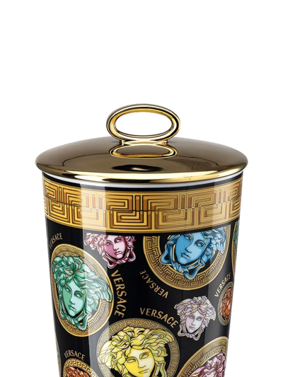 Shop Versace Medusa Amplified Candle In Black