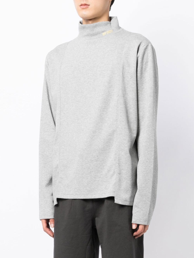 Shop Off Duty Andes Roll-neck Jumper In Grey