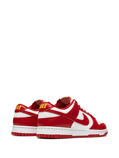 Shop Nike Dunk Low Retro "usc" Sneakers In Red