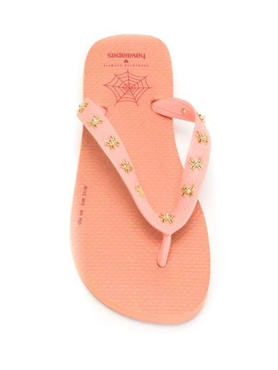 Charlotte Olympia x Havaianas flip flops