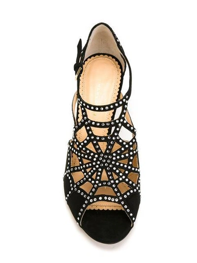 Shop Charlotte Olympia 'lotte' Sandals - Black