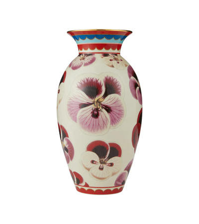 Shop La Doublej Pansy Amphora Vase In Mul