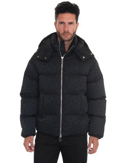 Shop Emporio Armani Quilted Jacket Black  Man