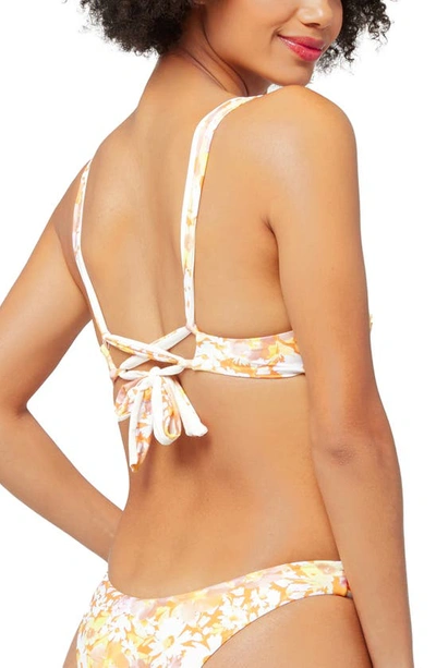 Shop L*space Camellia Underwire Bikini Top In What In Carnation