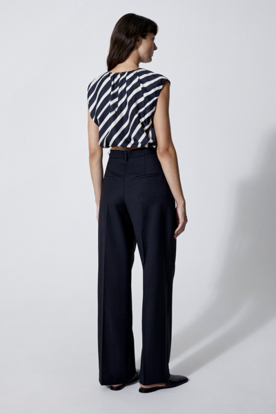 House Of Dagmar Patty Top In Stripe