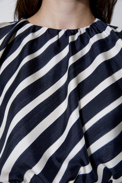House Of Dagmar Patty Top In Stripe
