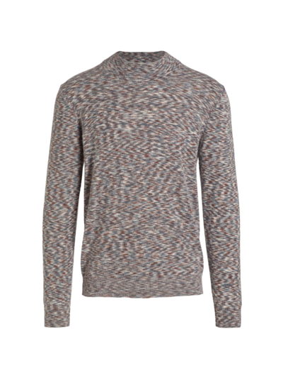 Shop Saks Fifth Avenue Men's Collection Twisted Sweater In Egret