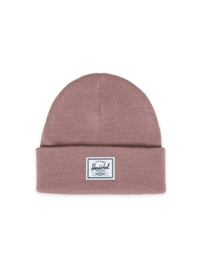 Shop Herschel Supply Co Little Kid's Elmer Beanie In Ash Rose