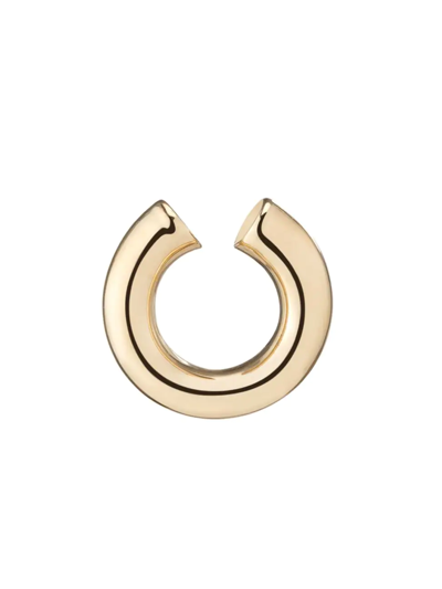 Shop Jennifer Fisher Women's Samira 10k-gold-plated Micro Ear Cuff In Yellow Gold