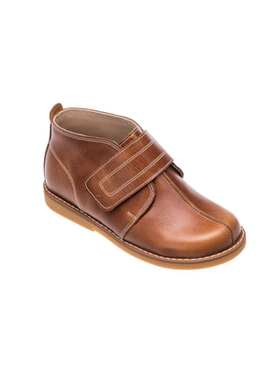 Shop Elephantito Little Boy's & Boy's Clayten Leather Boots In Brown