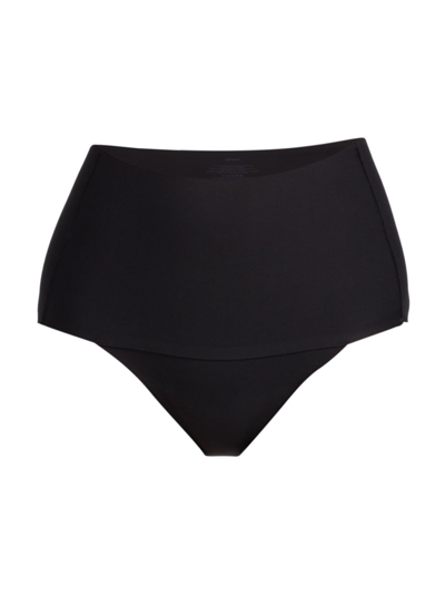 Shop Proof Women's Period & Leak-resistant High-waisted Compression Brief In Black