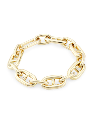 Shop Saks Fifth Avenue Women's 14k Yellow Gold Mariner-chain Bracelet
