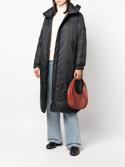 Shop Yves Salomon Reversible Ultra-light Down Parka In Black