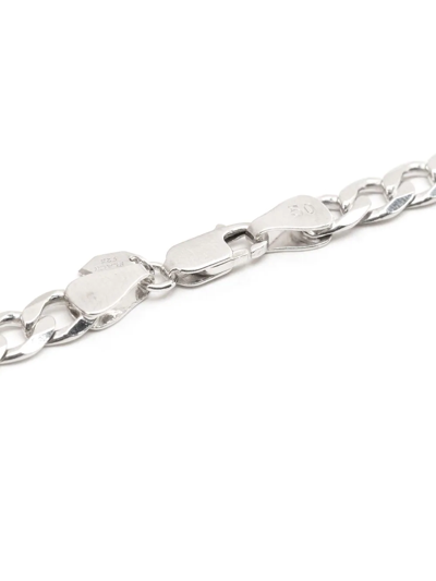 Shop Maria Black Forza Chain-link Necklace In Silber